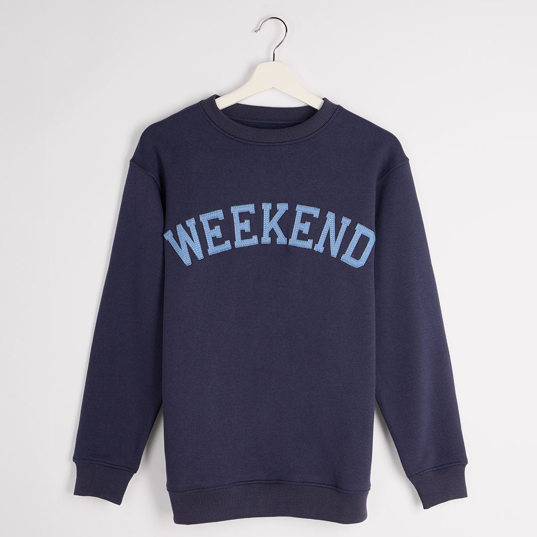 Ladies Weekend Slogan Sweater from You Know Who's