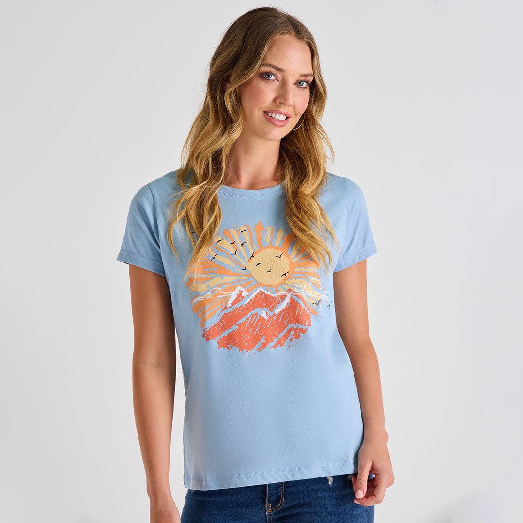 Ladies Weird Fish Sunshine T - Shirt from You Know Who's