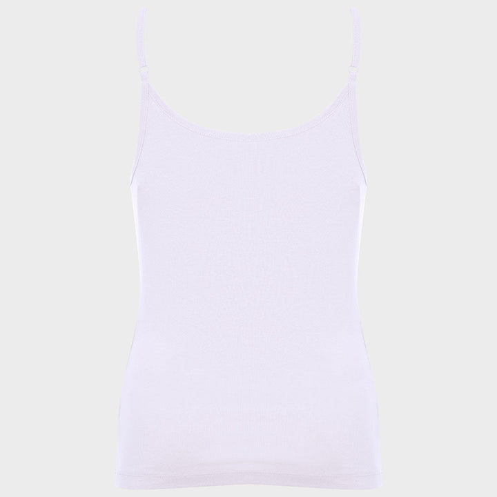 Ladies White Strappy Vest from You Know Who's