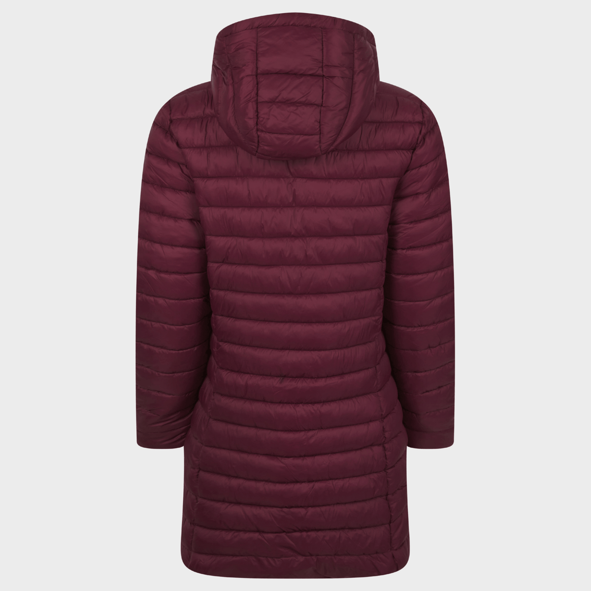 Ladies Wine Quilted Coat from You Know Who's