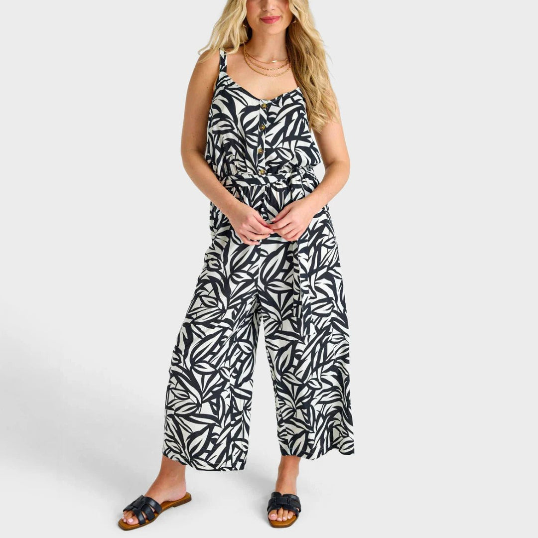 Ladies Zebra Printed Jumpsuit from You Know Who's