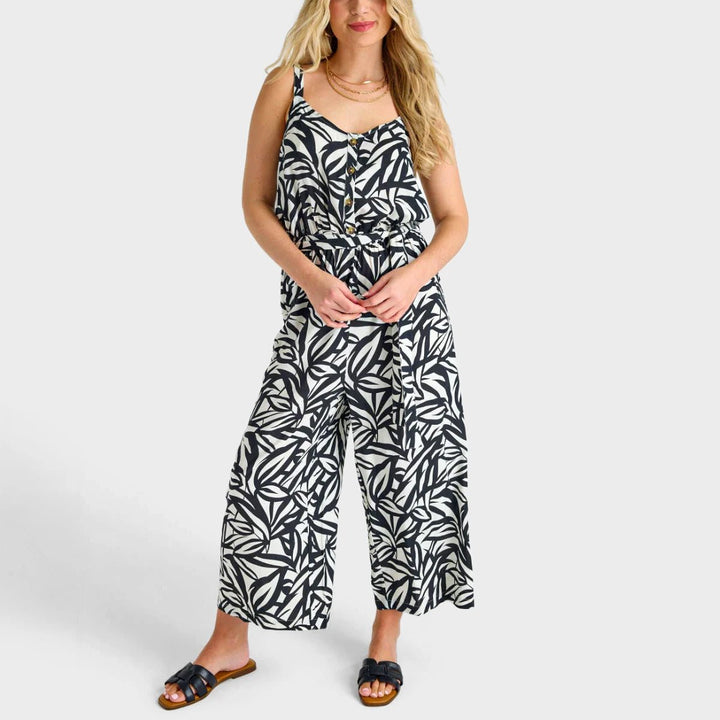 Ladies Zebra Printed Jumpsuit from You Know Who's
