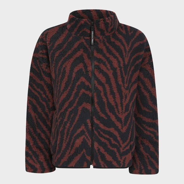 Ladies Zebra Zip Jacket from You Know Who's