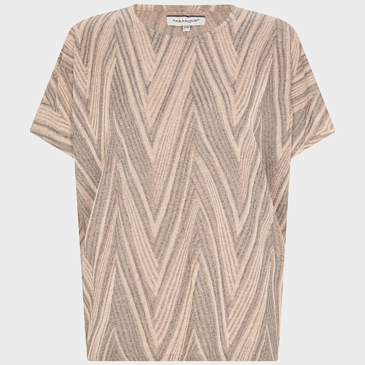 Ladies Zig Zag Batwing Top from You Know Who's