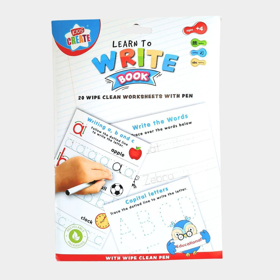 Wipe Clean Learn To Write 10 Pack