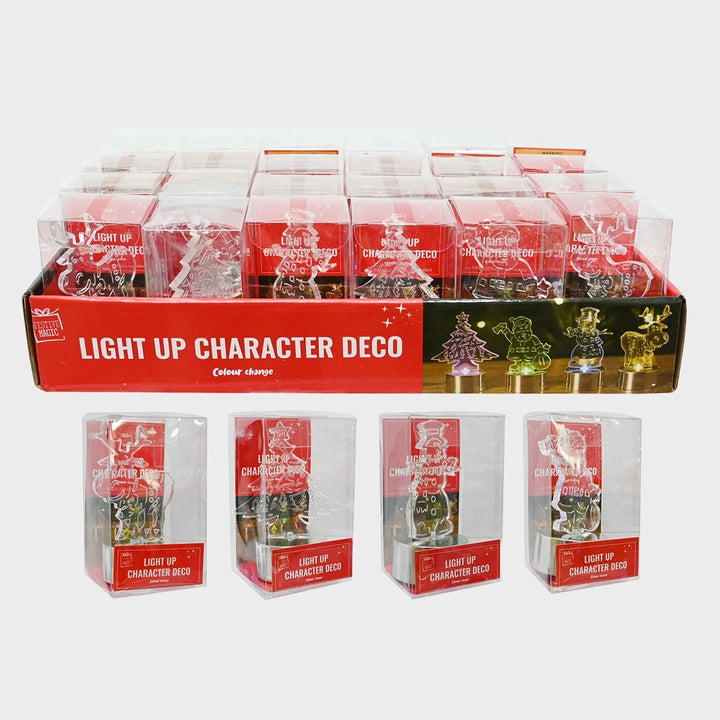 LED Colour Changing Acrylic Character Assorted from You Know Who's