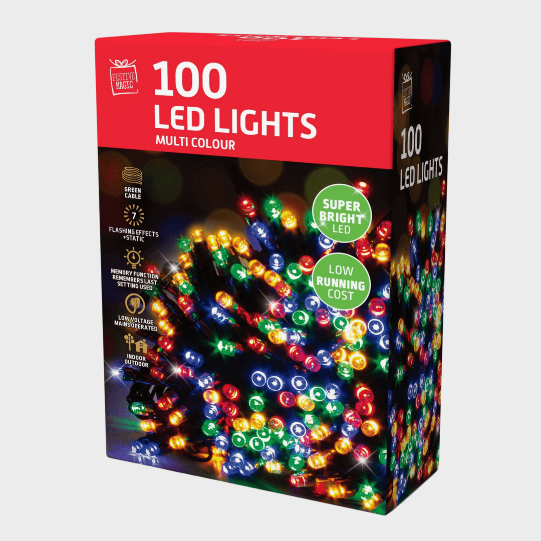 LED lights 100 multicoloured from You Know Who's