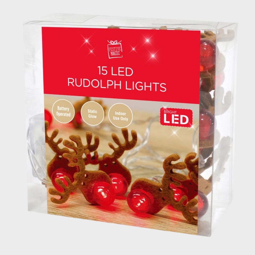 LED Rudolph Lights from You Know Who's