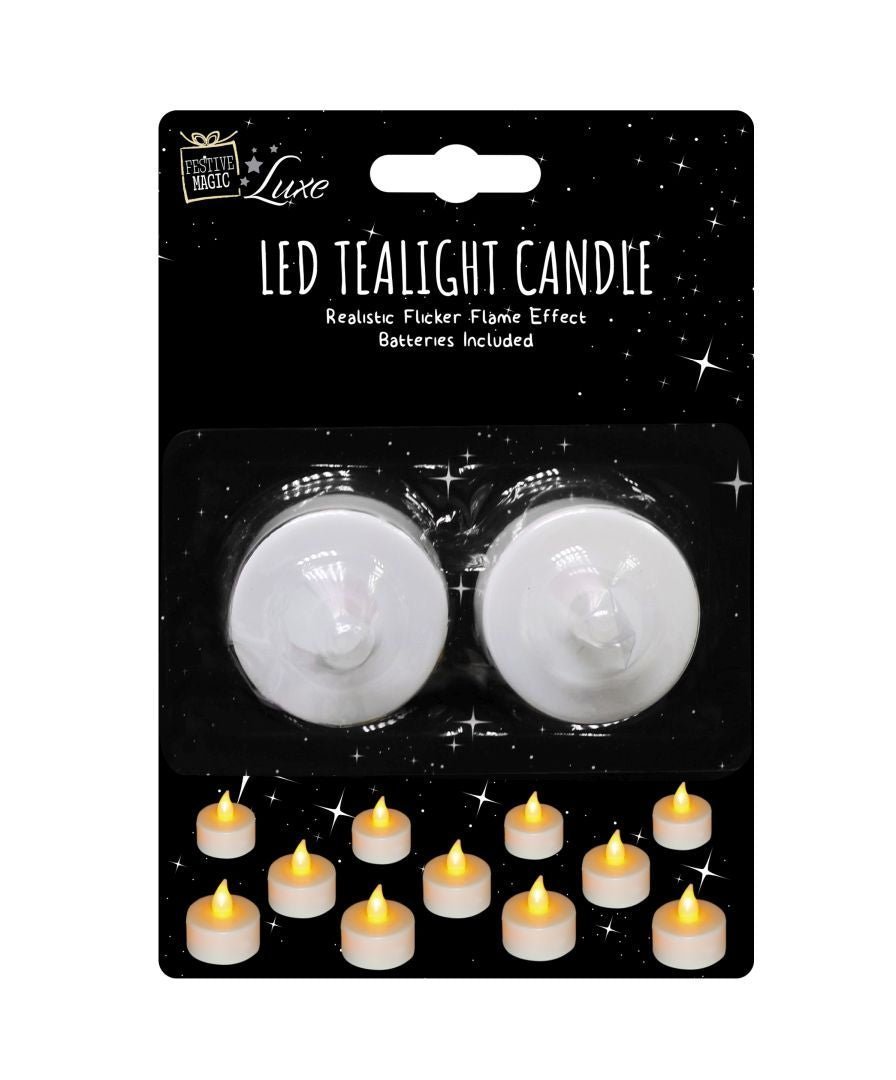 LED Tealight Candle 2pc from You Know Who's