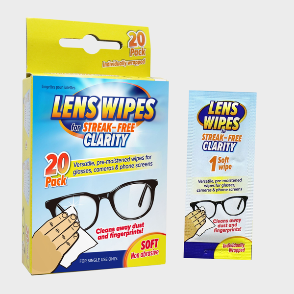 Lens Wipes 14 x 14cm 20 Pack from You Know Who's