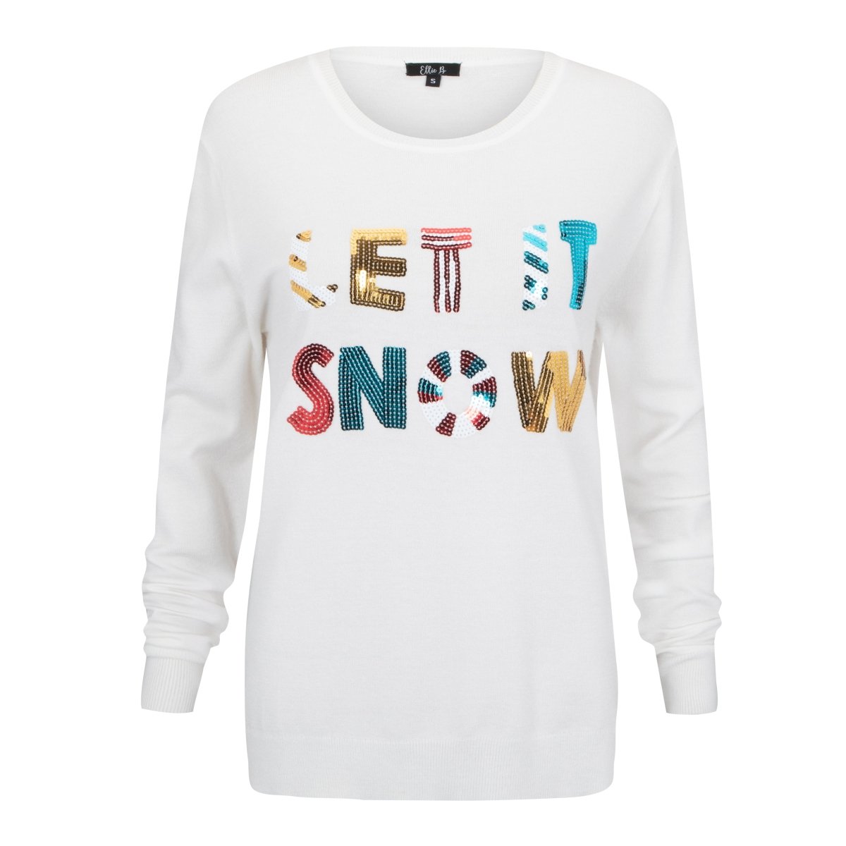 Let It Snow Christmas Jumper You Know Who s