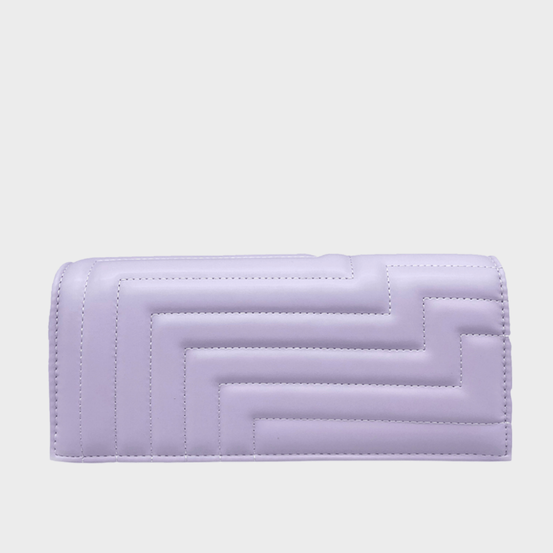 Lilac Long Shell Quilted Bag from You Know Who's