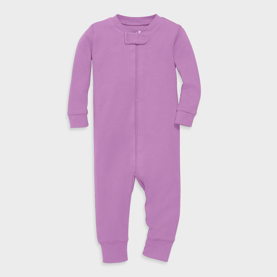 Lilac Organic Unisex Sleepsuit from You Know Who's