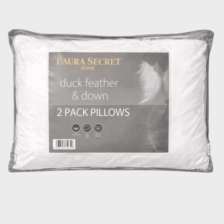 Luxury Duck Feather and Down 2 Pack Pillow from You Know Who's