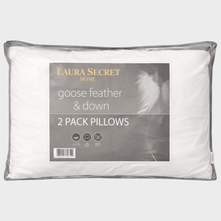 Luxury Goose Feather and Down 2 Pack Pillow from You Know Who's