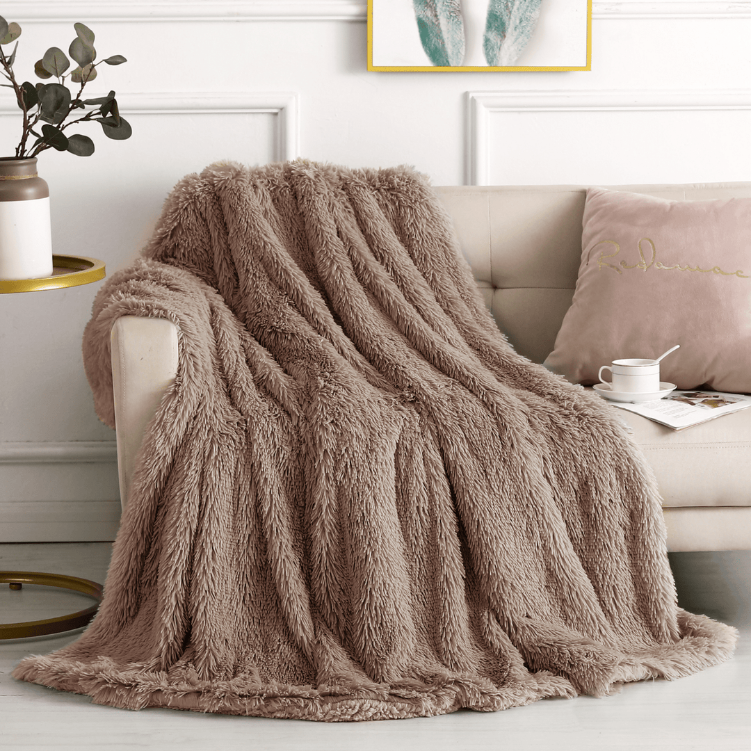 Luxury Mink 200x240cm Long Pile Throw from You Know Who's