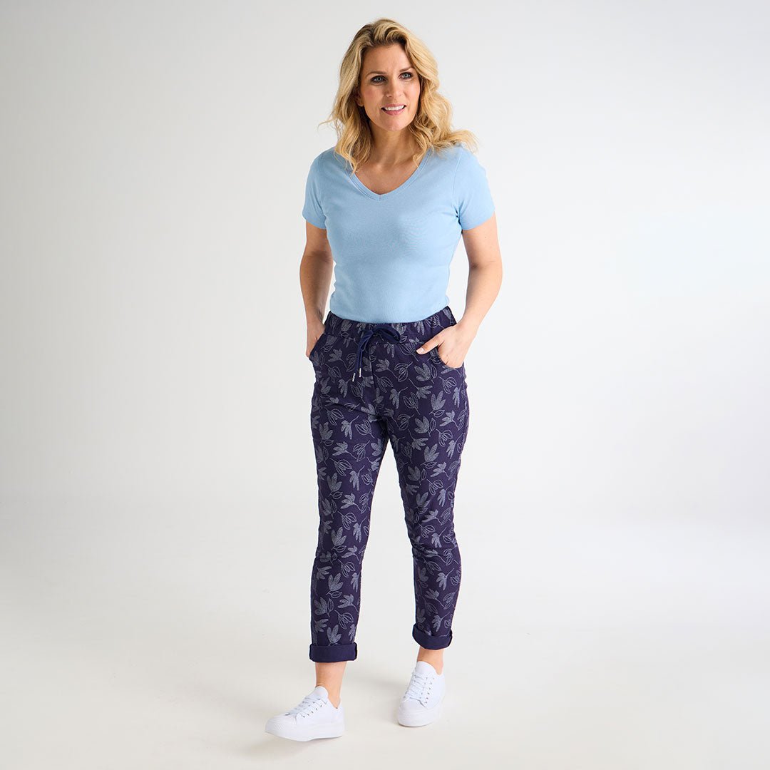 Magic Fit Printed Trousers from You Know Who's