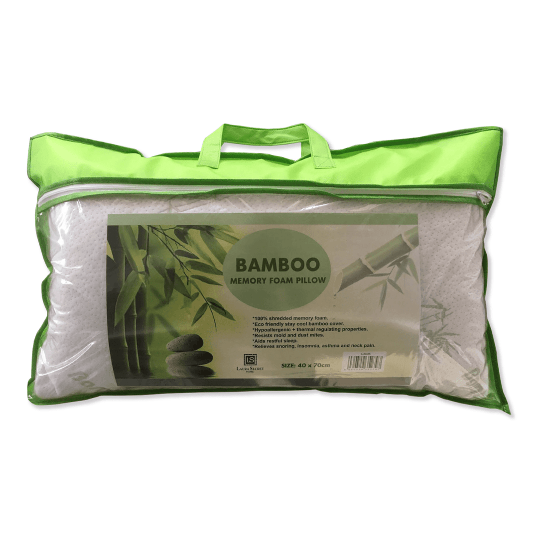 Memory Foam Bamboo Pillow from You Know Who's