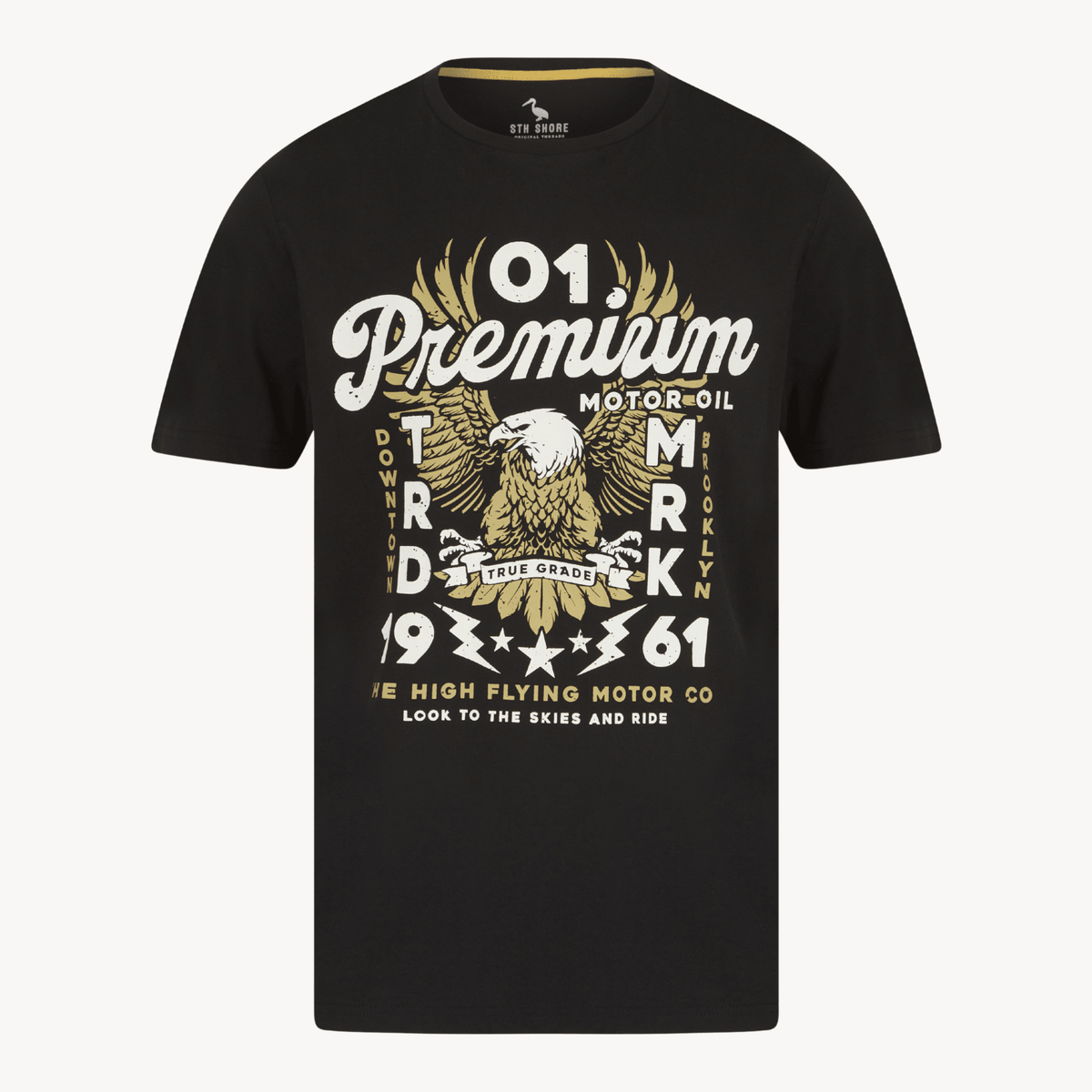 Mens 01 Premium T-Shirt Black from You Know Who's