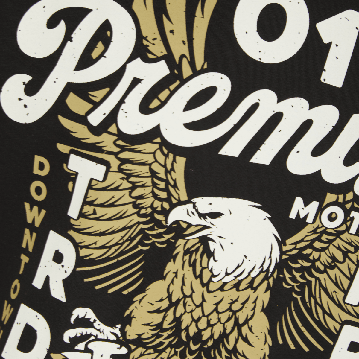 Mens 01 Premium T-Shirt Black from You Know Who's