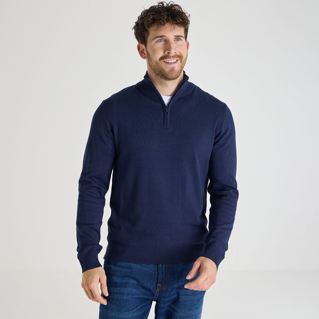 Mens 1/4 Zip Jumper from You Know Who's