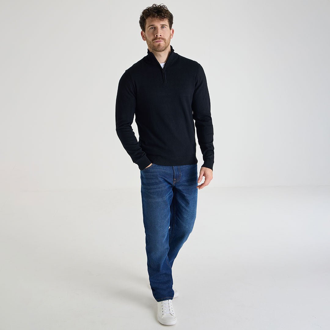 Mens 1/4 Zip Jumper from You Know Who's