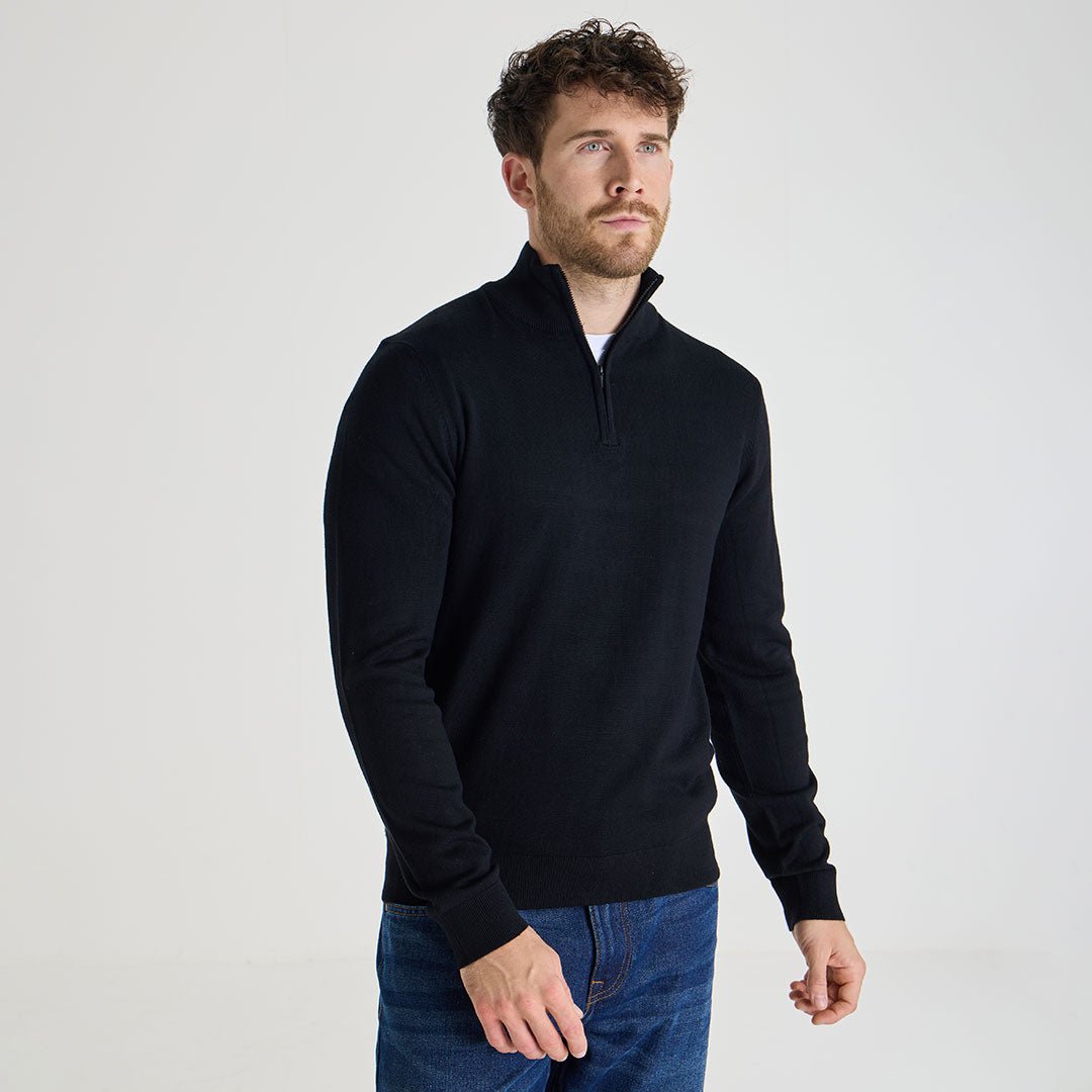 Mens 1/4 Zip Jumper from You Know Who's