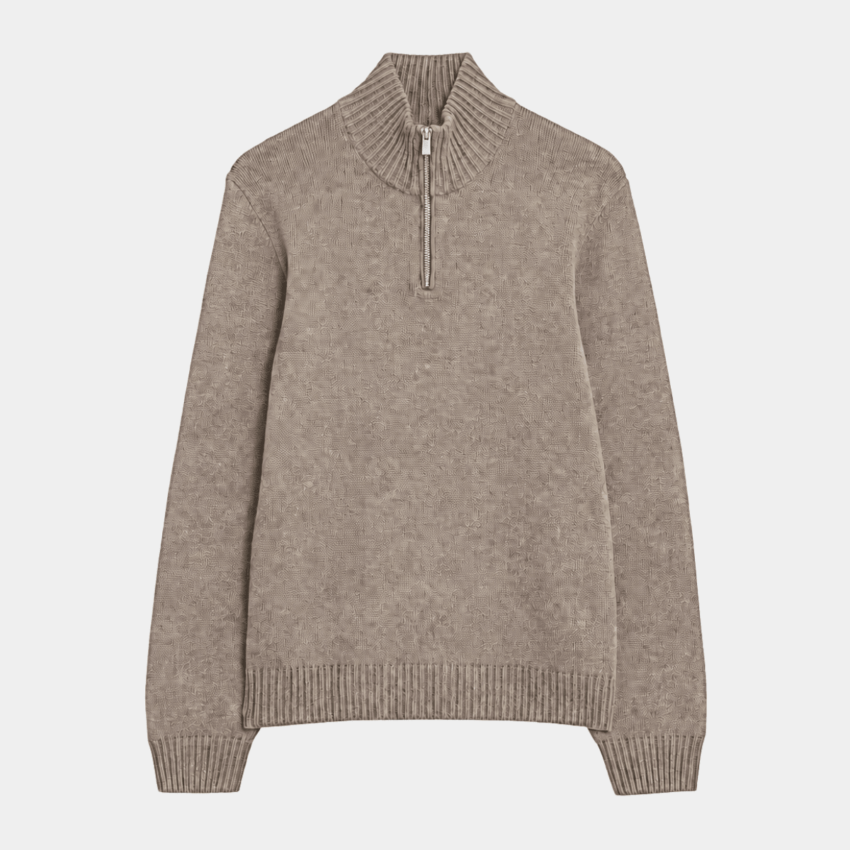 Mens 1/4 Zip Lambswool Jumper from You Know Who's