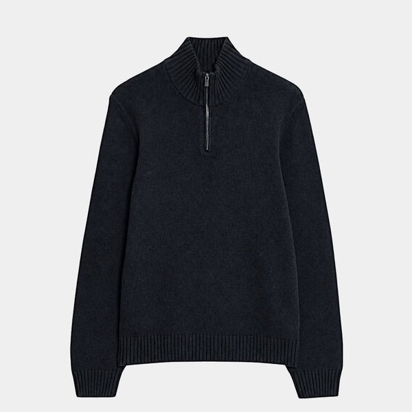 Mens 1/4 Zip Lambswool Jumper from You Know Who's