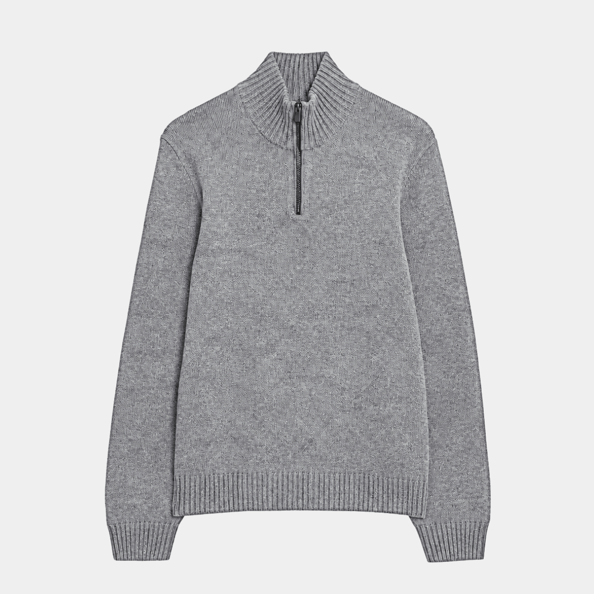 Mens 1/4 Zip Lambswool Jumper from You Know Who's