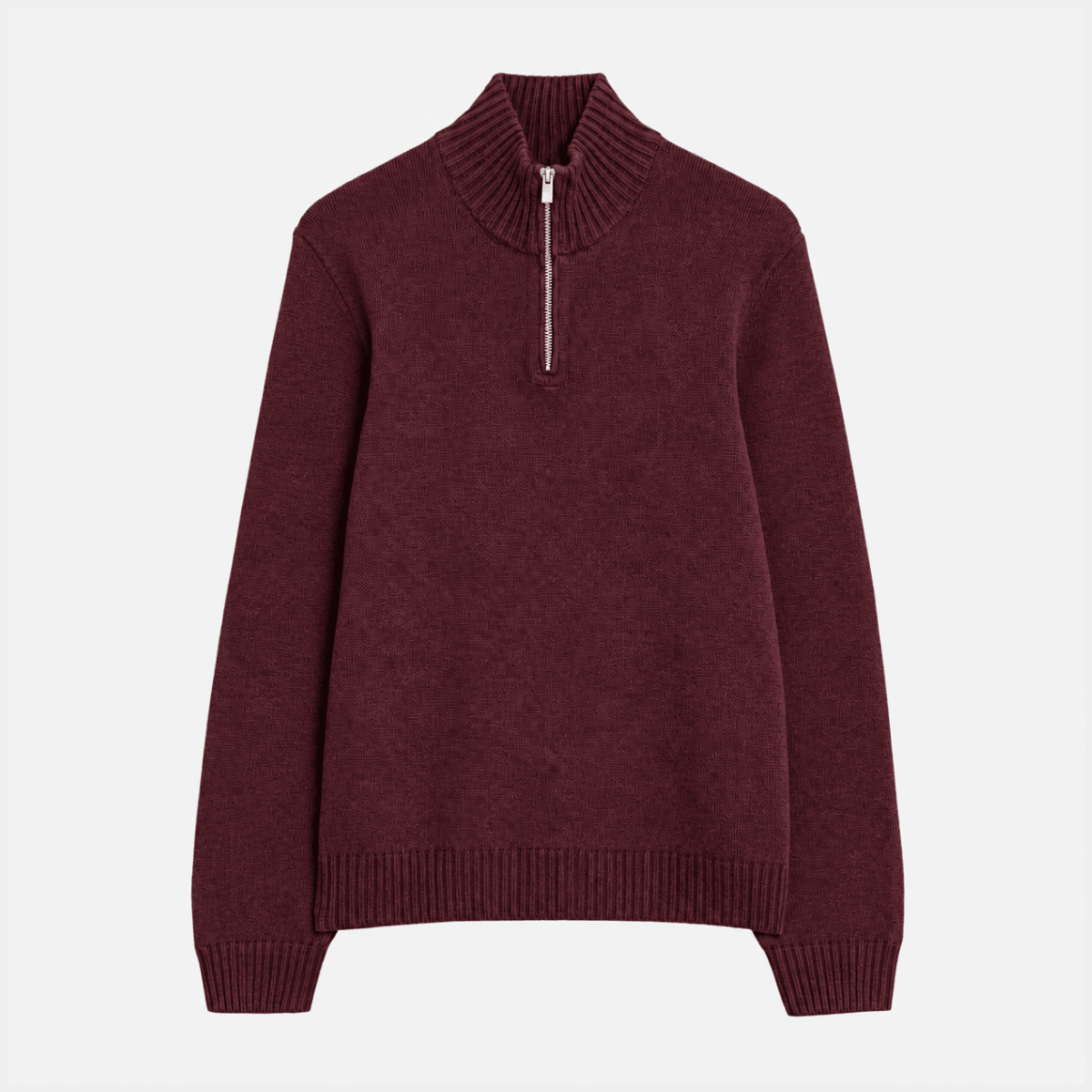 Mens 1/4 Zip Lambswool Jumper from You Know Who's