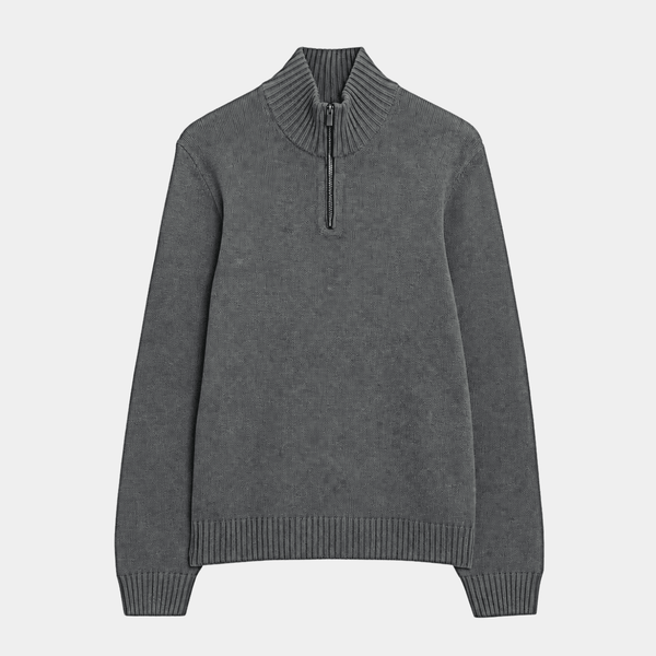 Mens 1/4 Zip Lambswool Jumper from You Know Who's