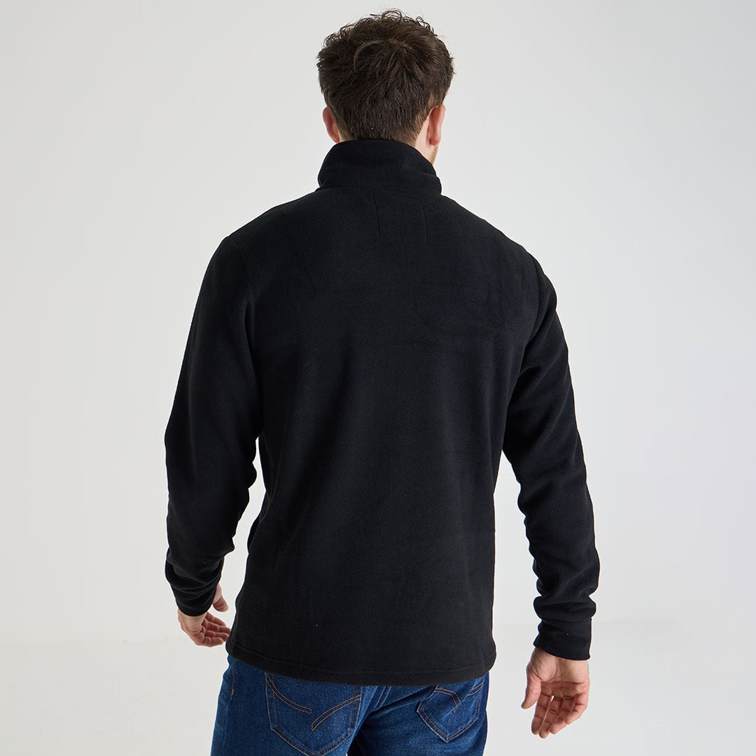 Mens 1/4 Zip Quilted Fleece from You Know Who's