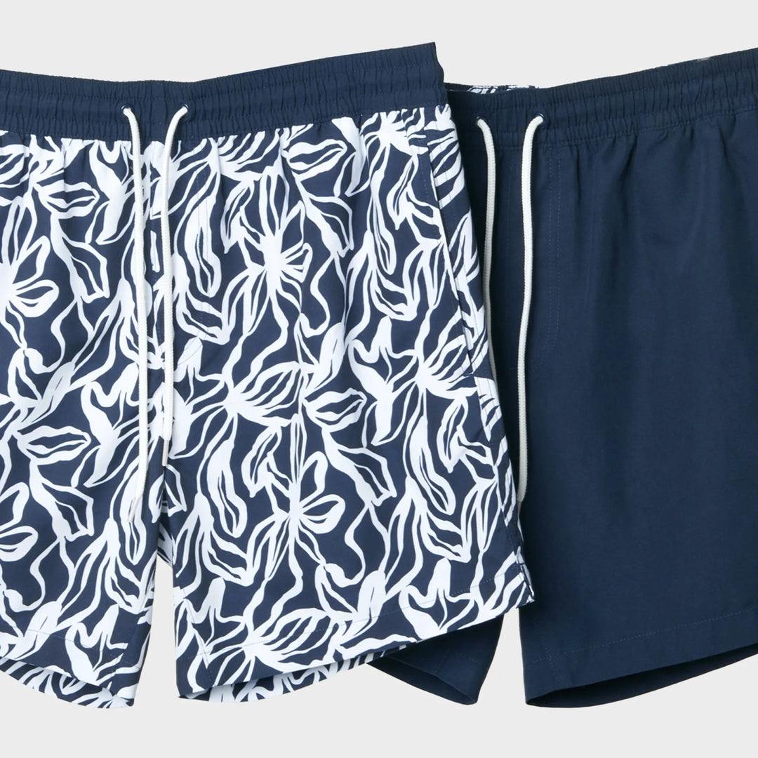 Mens 2pk Floral Swimshorts from You Know Who's