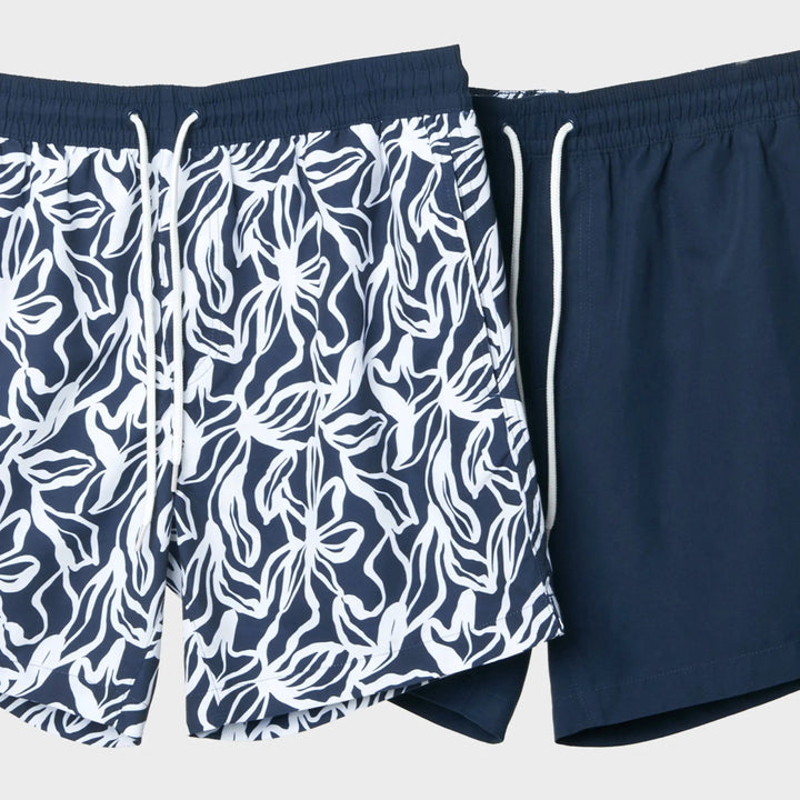 Mens 2pk Floral Swimshorts from You Know Who's