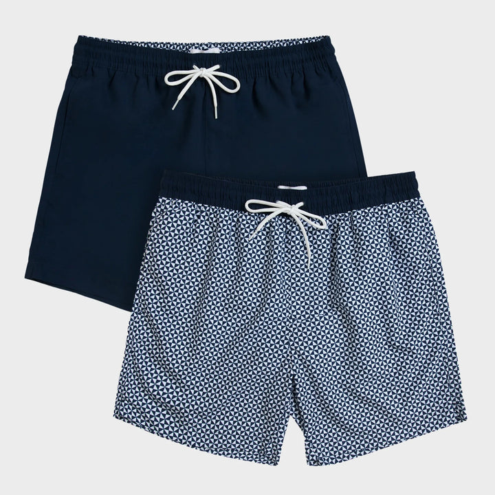Mens 2pk Swimshorts from You Know Who's