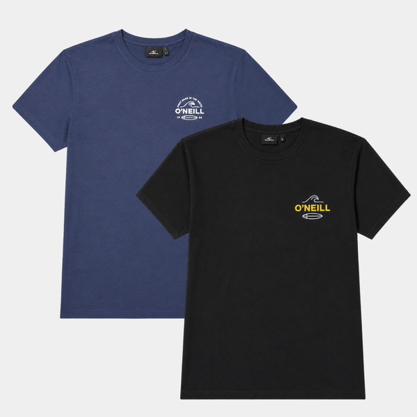 Mens 2pk T-Shirts navy/black from You Know Who's