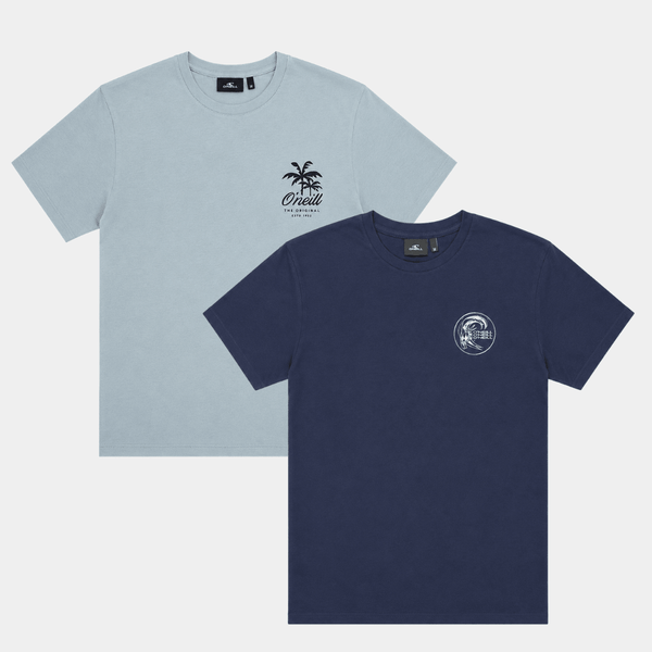 Mens 2pk T-Shirts navy/blue from You Know Who's