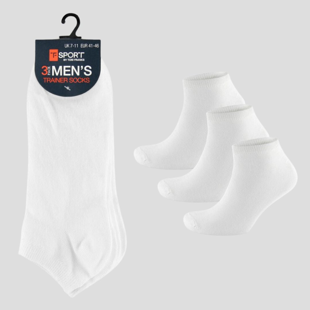 Men's 3 Pack Trainer Sock from You Know Who's
