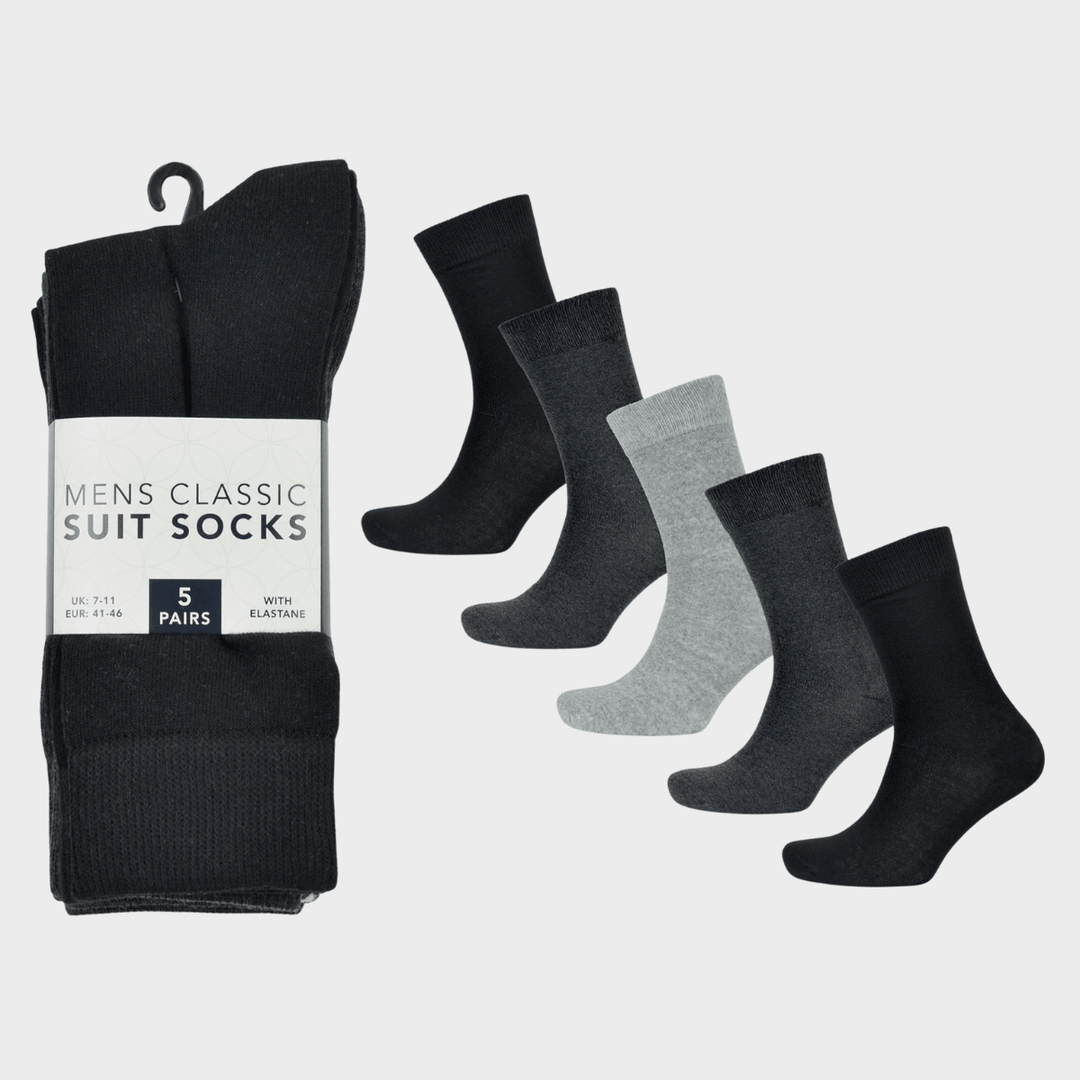 Mens 5pk Suit Socks from You Know Who's