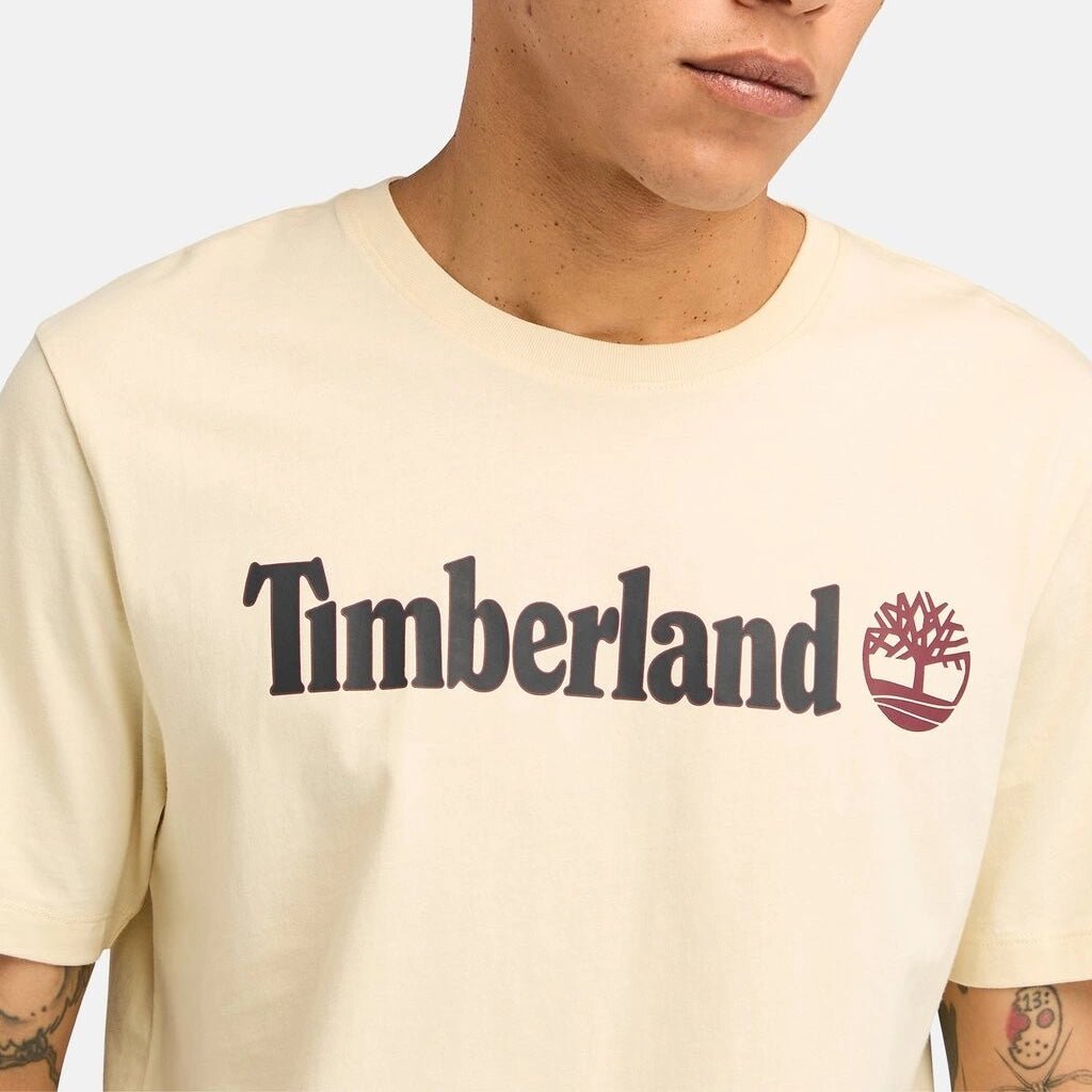 Mens Beige Timberland T-Shirt from You Know Who's