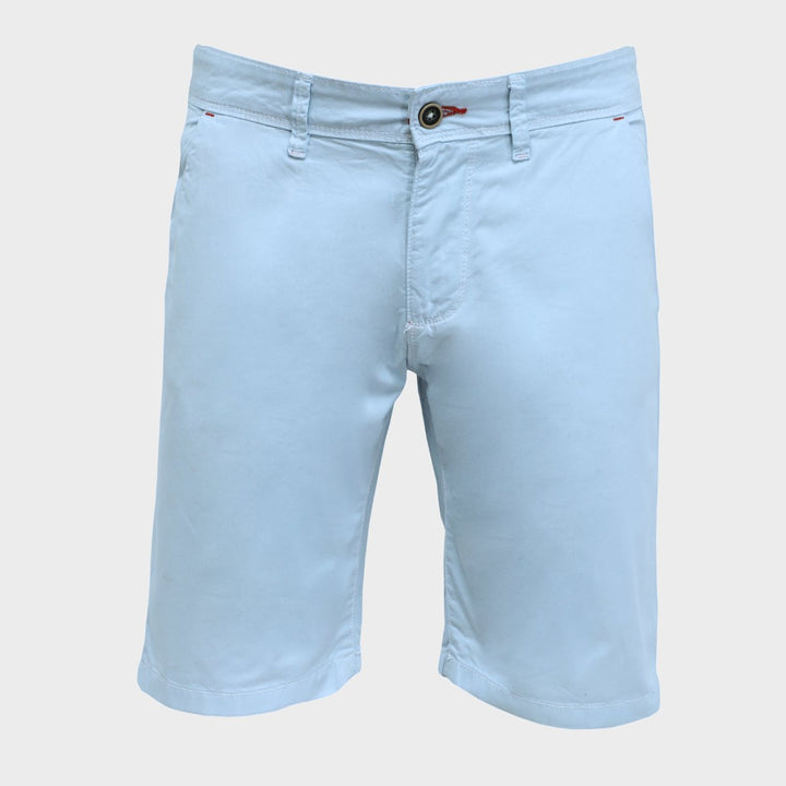 Men`s Bianca Light Blue Chino Shorts from You Know Who's