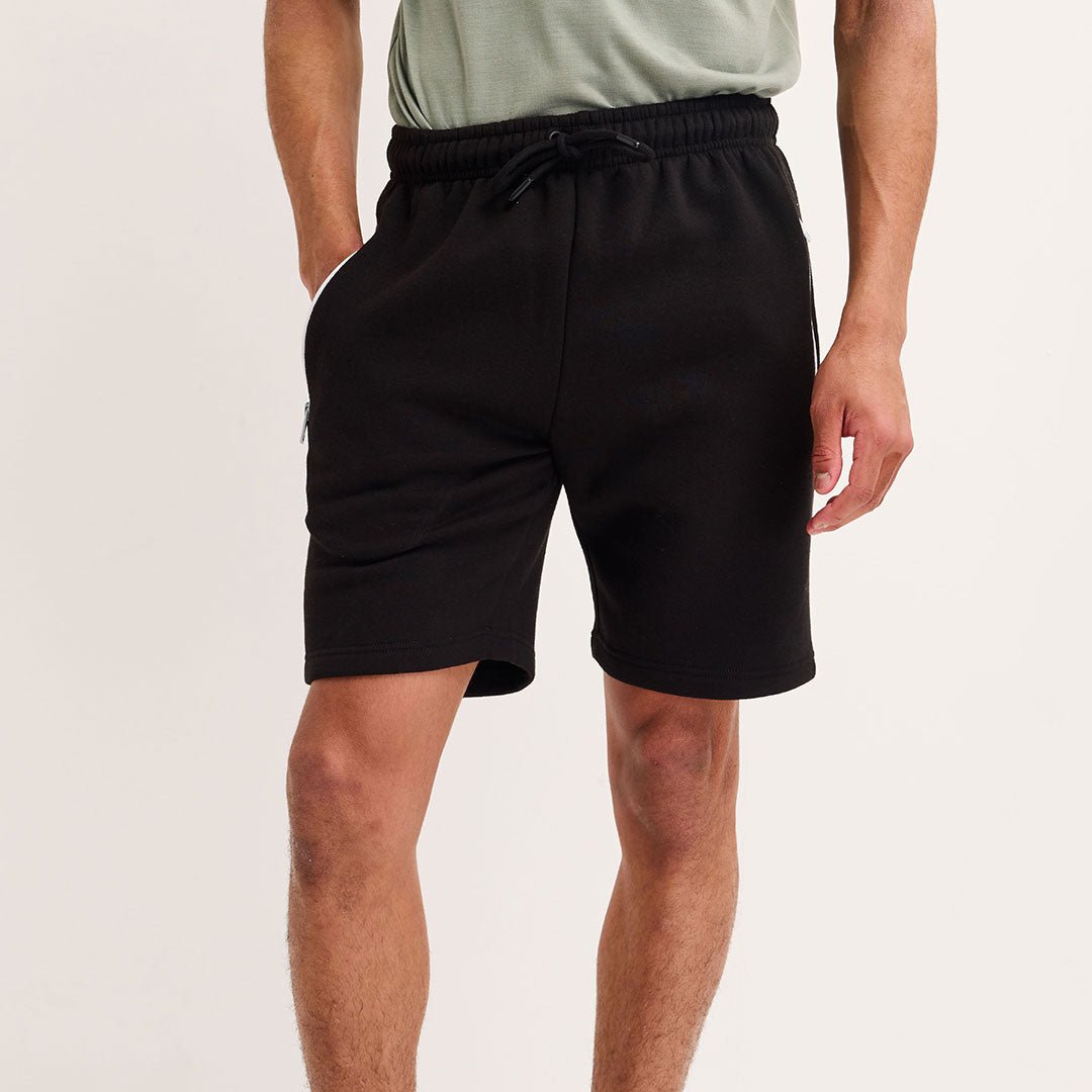 Mens Black 2 Pocket Zip Short from You Know Who's