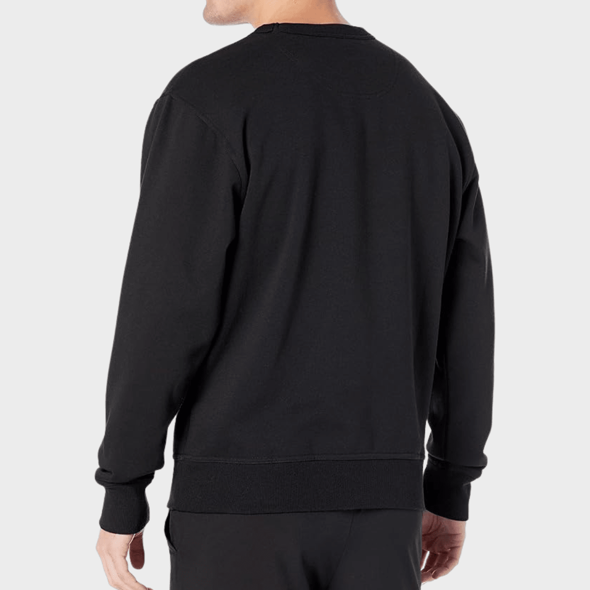 Men's Black Champion Word Logo Sweater from You Know Who's
