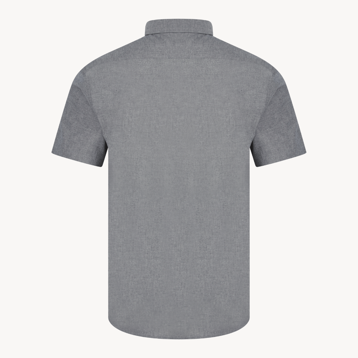 Mens Black Cotton Chambray Shirt from You Know Who's
