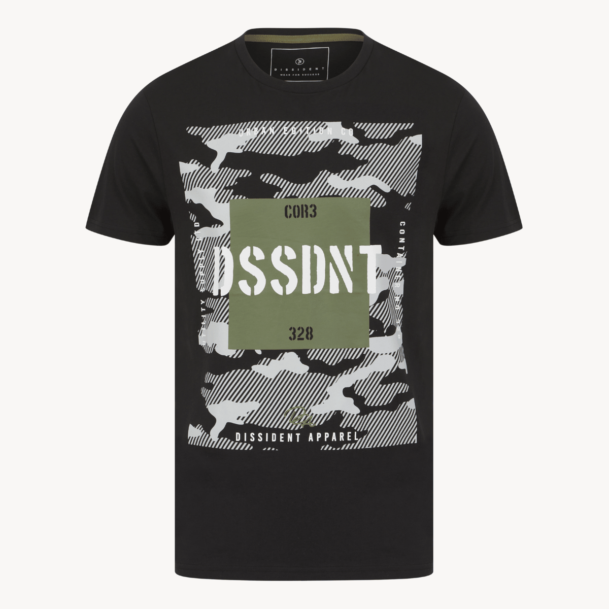 Mens Black DSSDNT T-shirt from You Know Who's