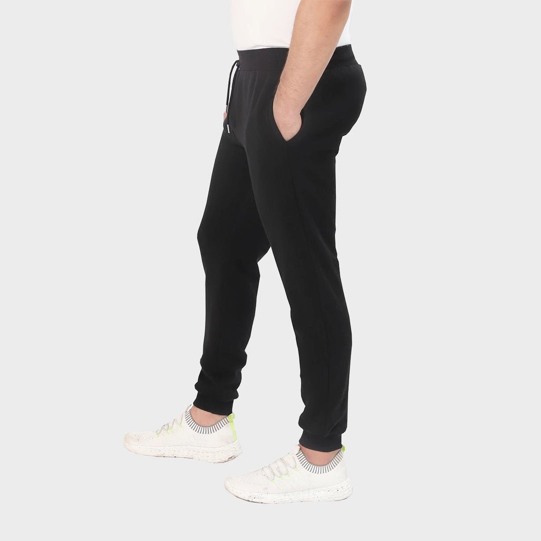 Mens Black Jogging Bottoms from You Know Who's