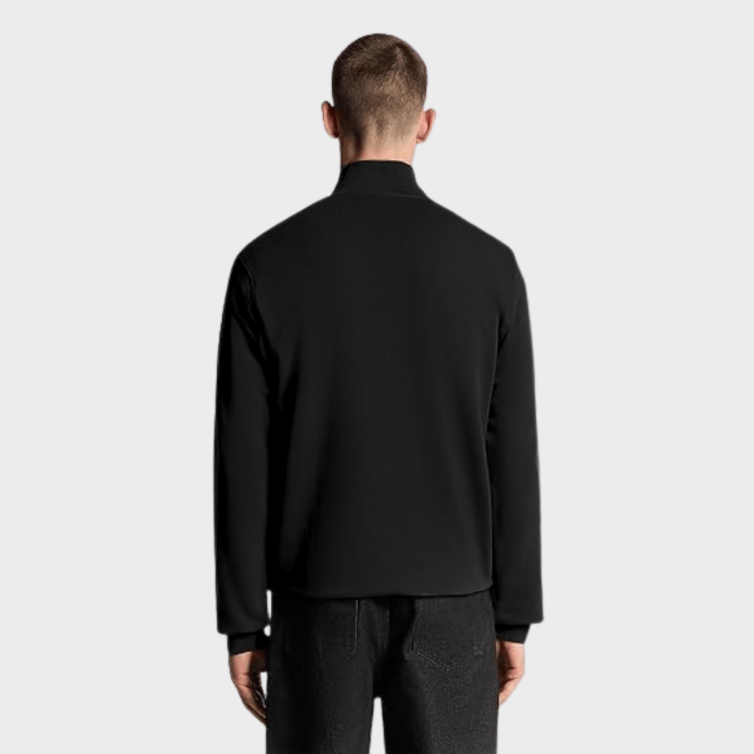 Mens Black Lyle & Scott 1/4 Zip from You Know Who's