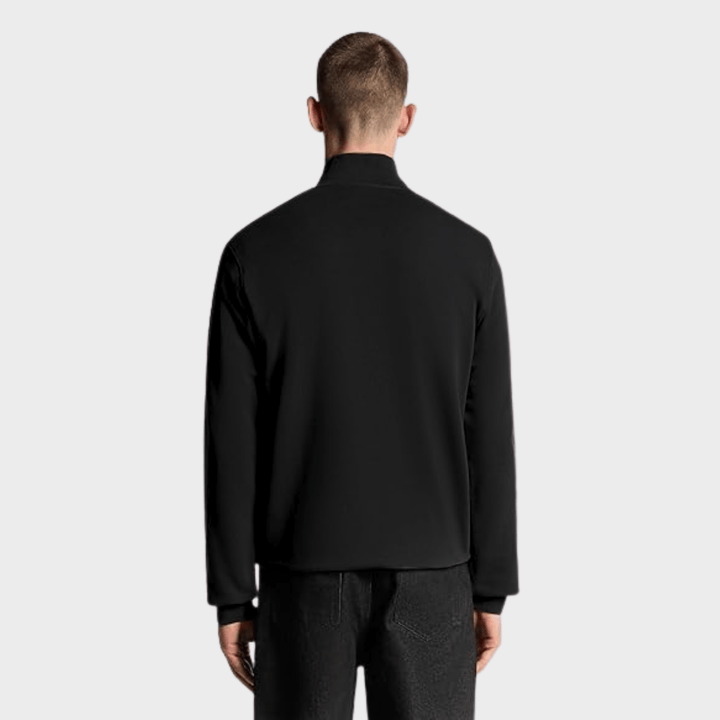 Mens Black Lyle & Scott 1/4 Zip from You Know Who's