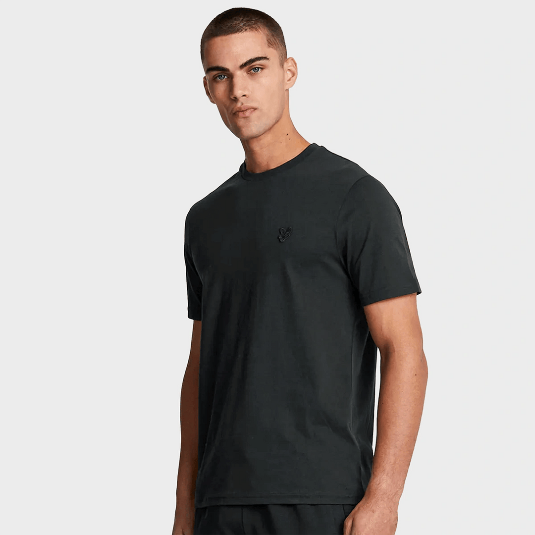 Men's Black Lyle & Scott Logo T-shirt from You Know Who's